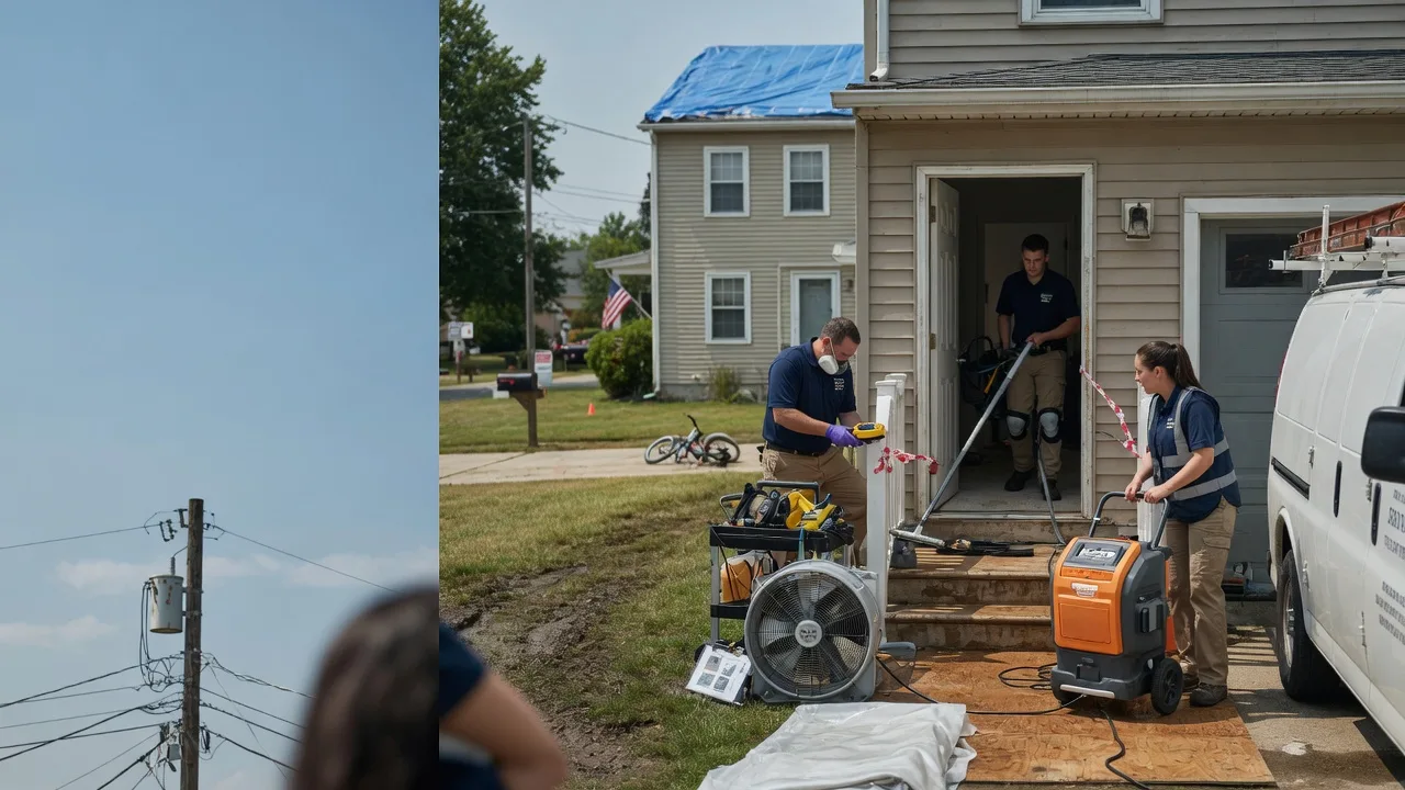 Water Damage Repair in Johnson Creek, WI near me